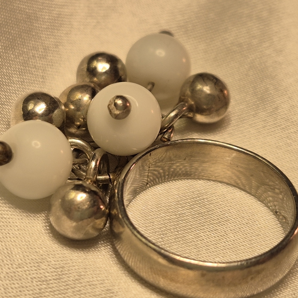 HOB Mexico Sterling Silver ChaCha RING. FUN & Festive! - Picture 7 of 8